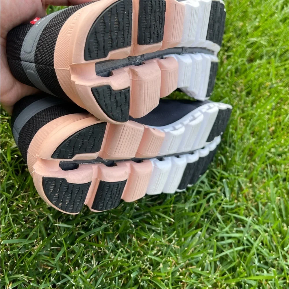 On Running Cloudflow Wide Sneakers – Women’s 10 – Gray/Pink Comfort Shoes